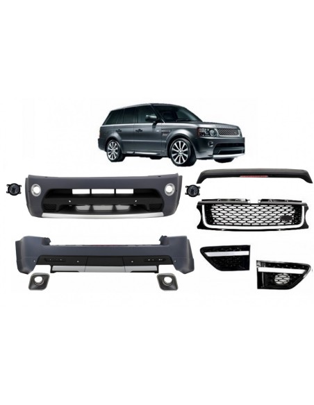 Kit per Land Range Rover Sport L3 Facelift (09-13) con design Autobiography ed edizione griglia nera