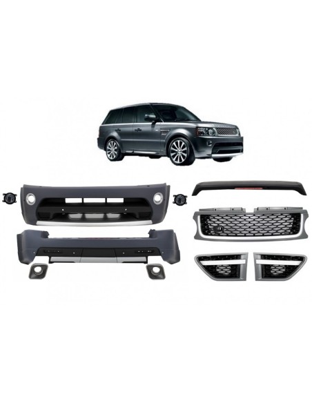 Kit per Land Range Rover Sport L3 Facelift (09-13) Autobiography Design con griglia nera platino