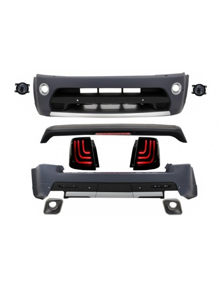 Kit per Land Range Rover Sport L3 Facelift (09-13) Autobiografia Design w/ fumo Fanali posteriori Glohh