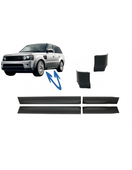 Regoli le modanature più bassi della porta per lo sport L3 di Land Rover (05-13) w/modanature più bassi dell'ala