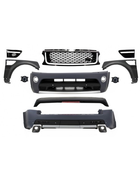 Kit con parafanghi anteriori per Land Range Rover Sport L3 Facelift (09-13) Autobiography Design