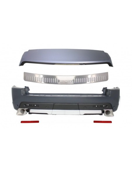 Paraurti posteriore piastra piede alluminio spoiler tetto Range Rover Sport (05-09) L3 Autobiography