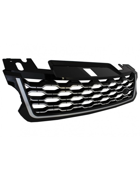 Griglia centrale per Range Rover Sport L494 (13-17) Black Silver Facelift 18+ Design