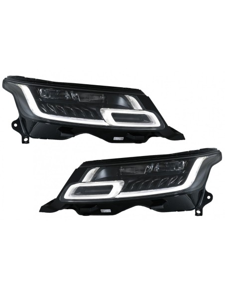 Fari a LED per Range Rover Sport L494 (13-17) w/ Conversione del segnale dinamico a 18-up modello Matrix Look