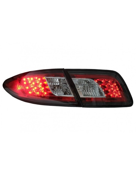 Fanali posteriori a LED per Mazda 6 Berlina GG1 (08.02-08.07) Nero