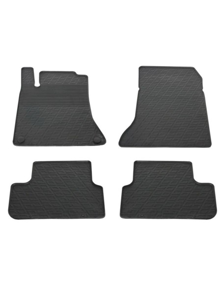 Tappetini in gomma per MERCEDES Benz Classe A W176 (12-up) Nero