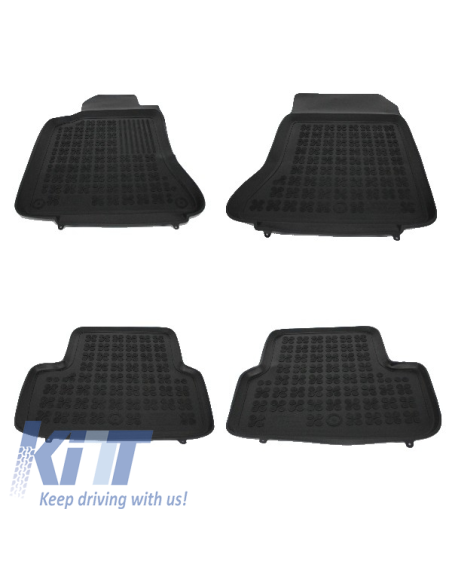 Tappetino in gomma per MERCEDES A Classe W176 (12-18) GLA X156 (13-) Nero