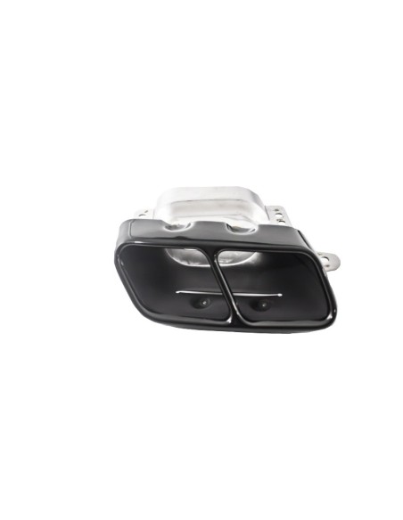 Il nero posteriore del pacchetto del tubo di scarico del diffusore w/punte dello scarico per Mercedes A-Class W176 (12-up)