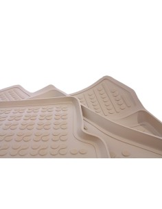 Tappetino Gomma Beige per MERCEDES A Classe W176 (12-18) GLA X156 (13-) 2