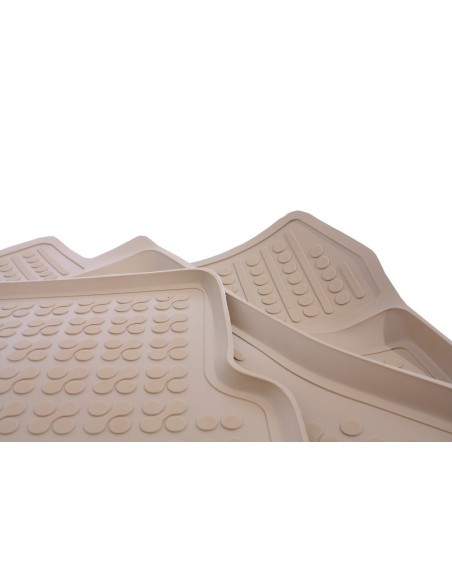 Tappetino Gomma Beige per MERCEDES A Classe W176 (12-18) GLA X156 (13-)