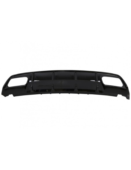 Valance Diffusore posteriore Edizione nera per Mercedes A-Class W176 Facelift (12-18) A45 Design