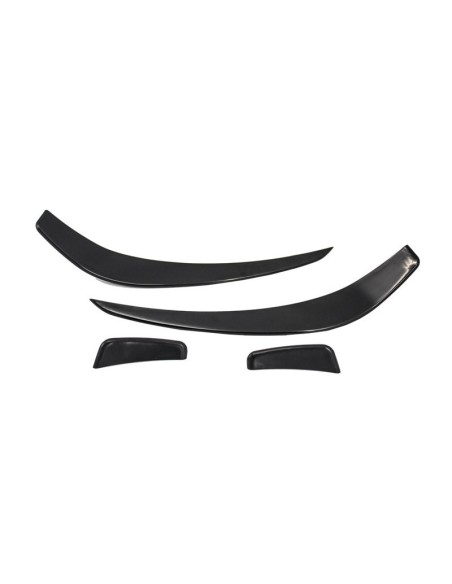 Paraurti anteriore Splitter alette Fronti Aero per Mercedes A-Class W176 (12-08-15) A45 Design