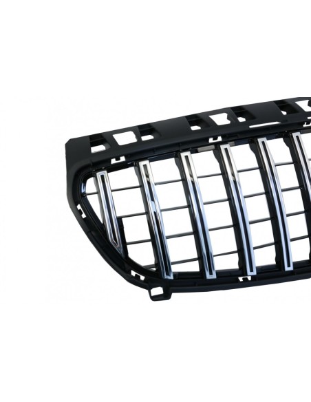 Griglia centrale per Mercedes A-Class W176 (12-08.15) A45 GT-R Panamericana Design Nero Cromato