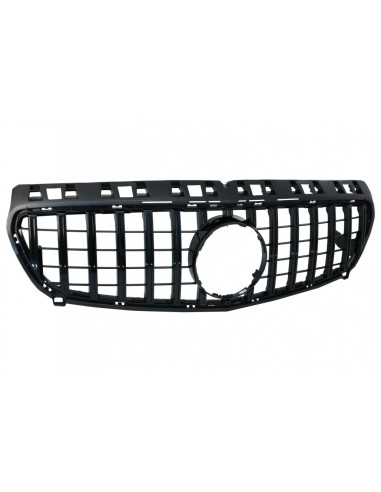 Griglia centrale per Mercedes A-Class W176 (12-08.15) A45 GT-R Panamericana Design All Black