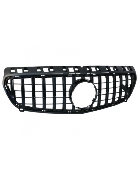 Griglia centrale per Mercedes A-Class W176 (12-08.15) A45 GT-R Panamericana Design All Black