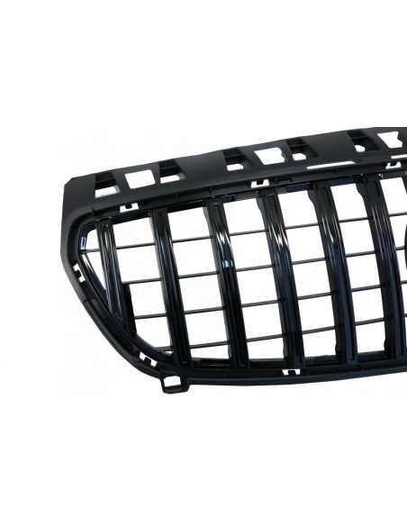 Griglia centrale per Mercedes A-Class W176 (12-08.15) A45 GT-R Panamericana Design All Black