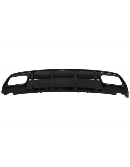 Diffusore posteriore Valance per MERCEDES W176 Classe A (12-18) w/ tetto cofano del bagagliaio Spoiler A45 Black Edition