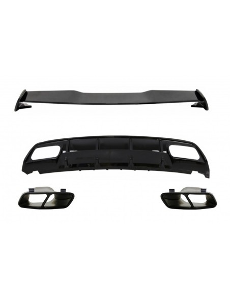 Valance Diffusore posteriore per MERCEDES W176 Classe A (12-18)