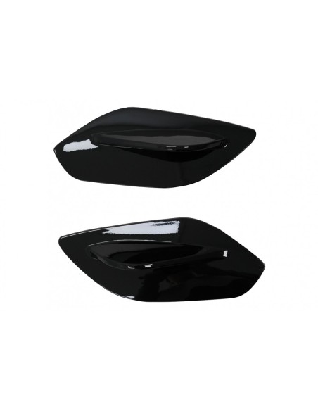 Estensione laterale per spoiler per Mercedes A-Class W176 (12-18) W177 (18-Up) GLA SUV X156 (14-19) H247 (-Up) Nero