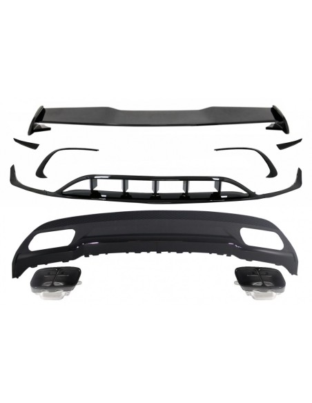 Diffusore posteriore e Spoiler cofano bagagliaio Aero Roof MERCEDES A-Class W176 (15-18) Sport Pack