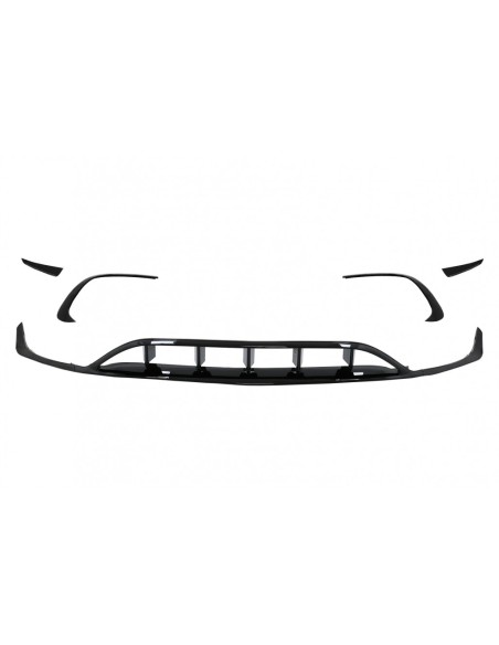 Diffusore posteriore Black Edition w/ Mercedes A-Class W176 (15-18) A45 Facelift Design