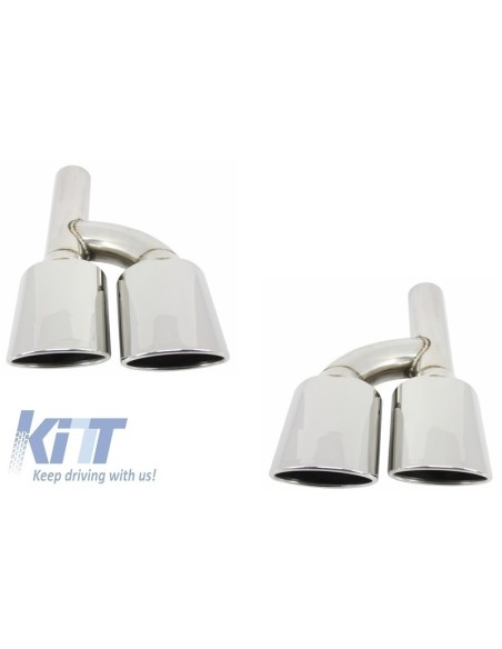 Silenziatore scarico Suggerimenti Mercedes classe C E-Class CLS SL SLK E63 C63 Design