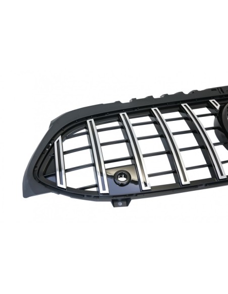 Griglia centrale Mercedes A-Class W177 Hatchback V177 Berlina (04.18-up) GT-R Panamericana Nero Cromo