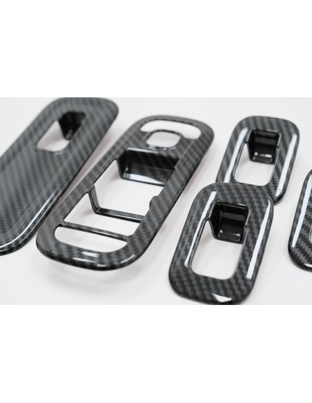 Assetto della copertura del bottone del commutatore di vetro della finestra di automobile per Mercedes A-Class W177 V177 (18-Up