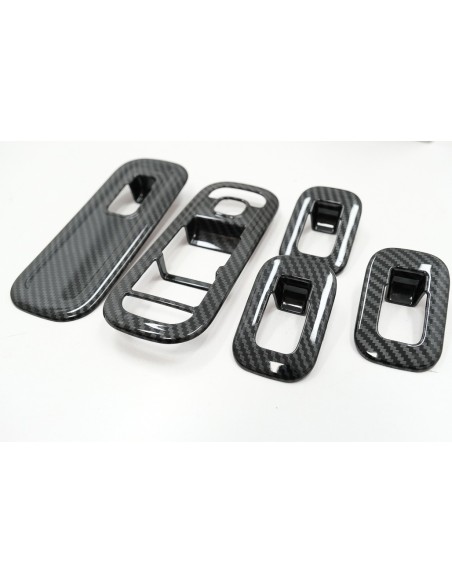 Assetto della copertura del bottone del commutatore di vetro della finestra di automobile per Mercedes A-Class W177 V177 (18-Up