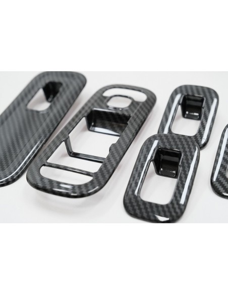 Finestra interna dell'automobile Pulsante di vetro Coprire w/ copertura della porta Maniglia Bowl e Console Dashboard