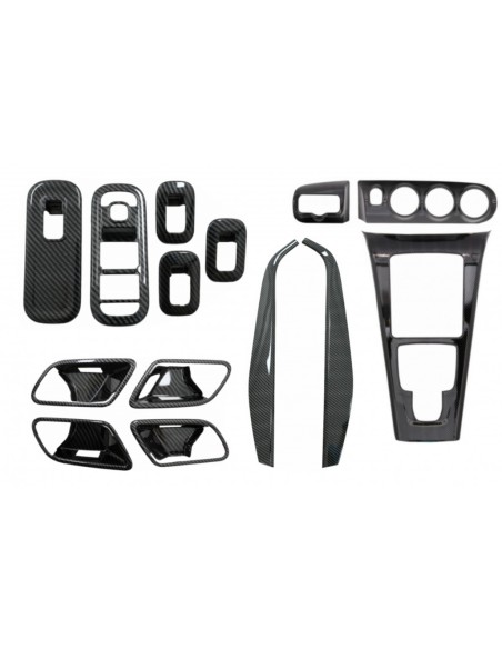 Completa Kit Interni Cornici Decorative per Mercedes A W177 V177 (18-up) Carbon Film