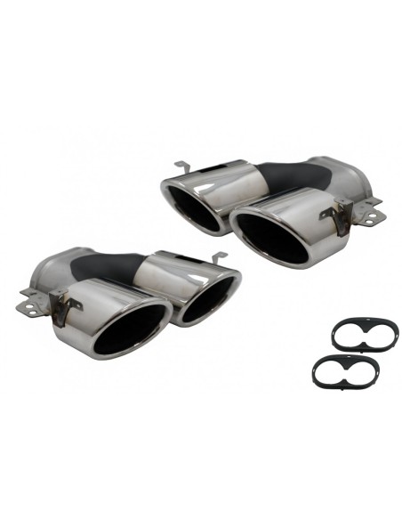 Silenziatore di scarico Suggerimenti per Mercedes A-Class W177 CLA II X118 C118 GLA SUV H247 GLB SUV X247 35 AMG