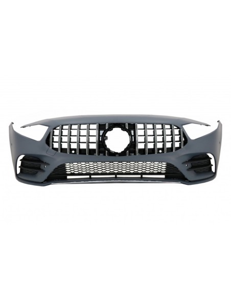 Paraurti anteriore w/ Griglia centrale per Mercedes A-Class W177 Hatchback - V177 Berlina (18-Up) GT-R Panamericana Design