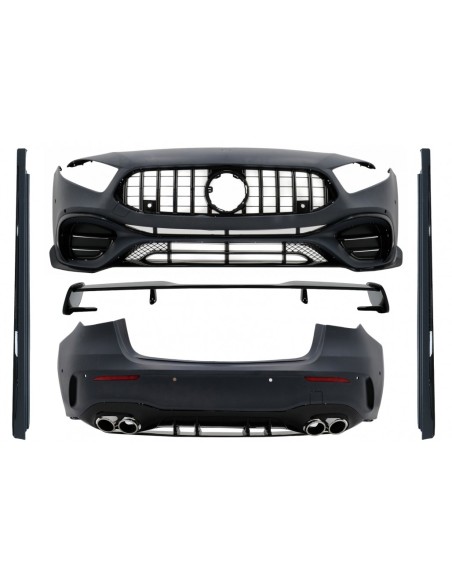 Kit per Mercedes-Benz C-Class W204 C63 (07-12) con punte del silenziatore dello scarico