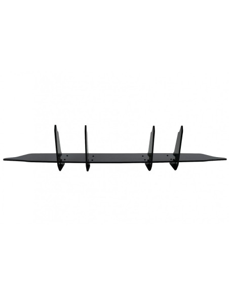 Estensione paraurti posteriore per diffusore per Mercedes A-Class W177 Hatchback A45 S (18-Up) Nero