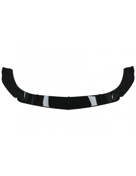 Paraurti anteriore Spoiler Lip per Mercedes A-Class W177 V177 Sport-Line A35 (18-Up) Piano Nero