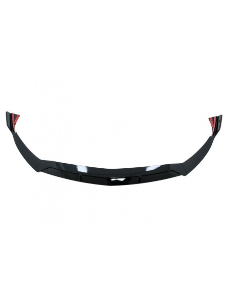 Paraurti anteriore Spoiler Lip per Mercedes A-Class W177 V177 (18-Up) Piano Nero