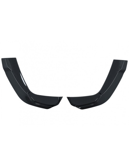 Paraurti posteriore Splitter laterali alette per Mercedes A-Class V177 A35 Berlina (18-Up) Piano Nero