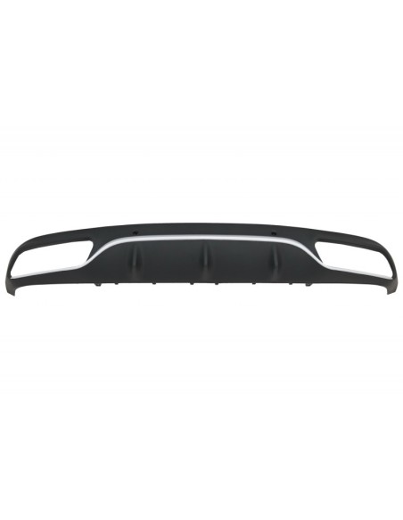 Paraurti posteriore Valance diffusore w/ scarico per Mercedes C-Class C5 A5 Coupe Cabriolet (14-19) C63 Design
