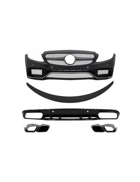 Paraurti anteriore per Mercedes C-Class C5 A5 Coupe Cabriolet (14-19