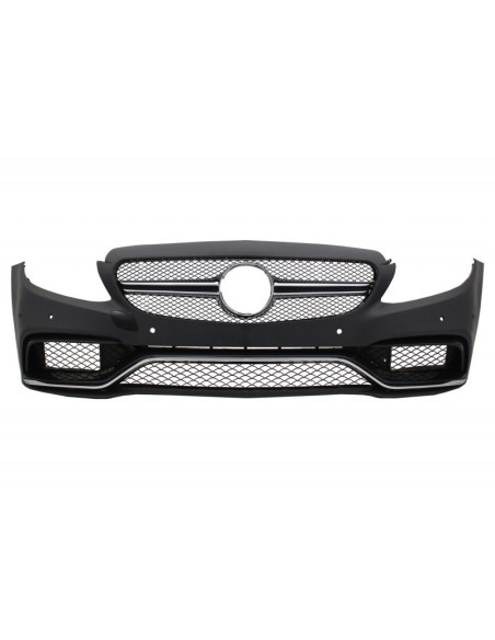 Paraurti anteriore per Mercedes C-Class C5 A5 Coupe Cabriolet (14-19) w/ paraurti posteriore Valance Diffuser