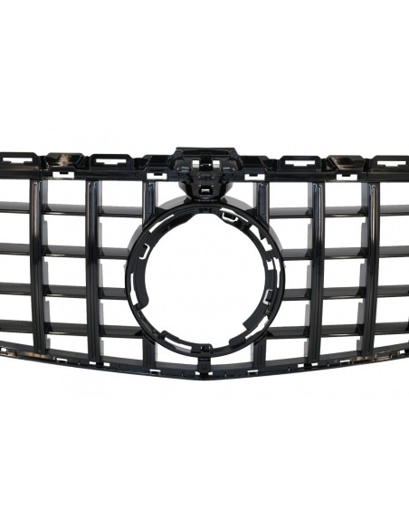 Griglia anteriore per Mercedes W5 Sedan S5 T-Modell A5 Cabriolet C5 Coupe Facelift (03.18-) w/ 360 Fotocamera Tutto Nero