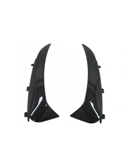 Paraurti posteriore Alette laterali Flics per Mercedes C Classe C5 A5 (15-19) Piano Nero