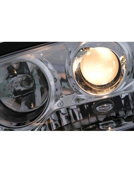 Fari per Mercedes Classe C Berlina W2 (06.1993-06.00) Cromo