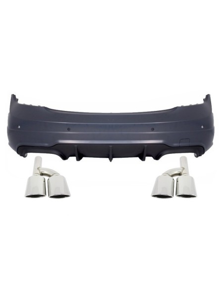 Gruppo paraurti posteriore per MERCEDES C-Class W4 (07-14) Facelift C63 Design e scarico Marmitta Suggerimenti