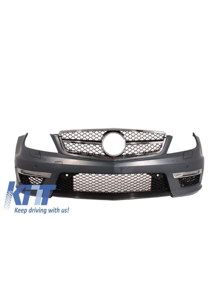 Corredo completo di retrofit di conversione w/fari alogeni LED DRL per Mercedes W4 (07-14) C-class Facelift C63 Design