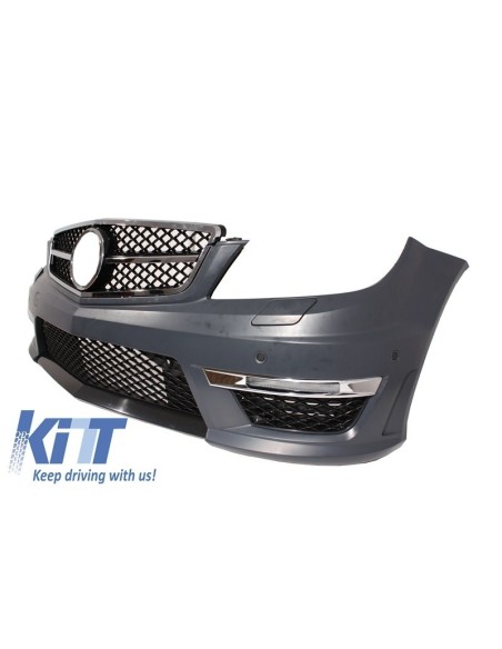 Corredo completo di retrofit di conversione w/fari alogeni LED DRL per Mercedes W4 (07-14) C-class Facelift C63 Design