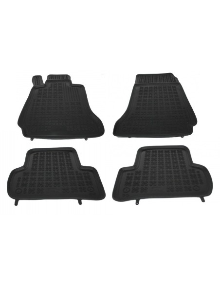 Tappetino in gomma per MERCEDES C-Class W4 07-14 Nero