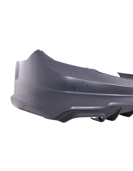 Paraurti posteriore per Mercedes C-Class W4 (07-14) Facelift C63 Design w/ Marmitta di scarico Suggerimenti