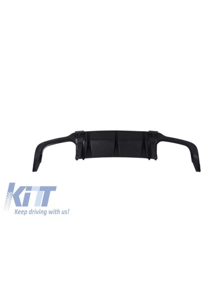 Paraurti posteriore Valance diffusore d'aria w/ scarico per MERCEDES classe C W4 C4 AMG Sport Line (12-14) Limousine Coupé